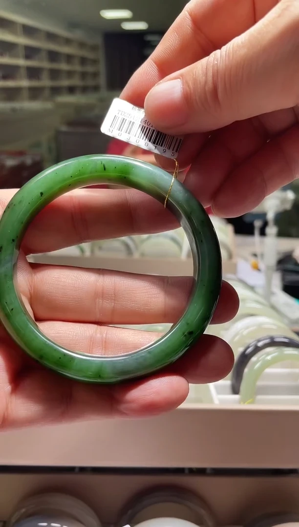 未镶嵌手镯和田玉童*62-63圈口 0195