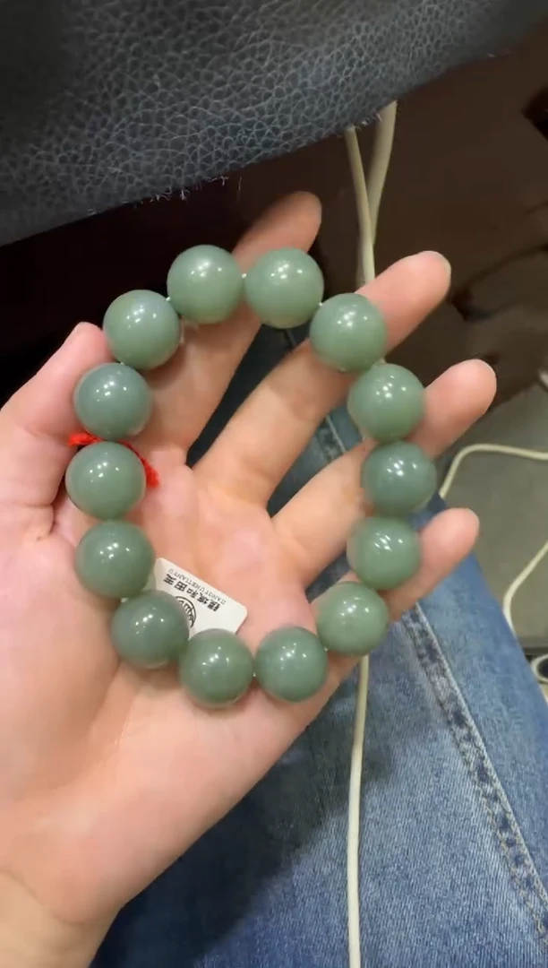 未镶嵌手串和田玉且末蓝手串（产地直发）