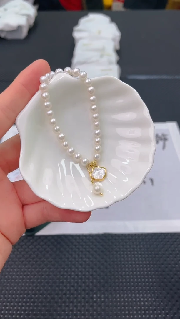 未镶嵌淡水珍珠耳饰sl4023