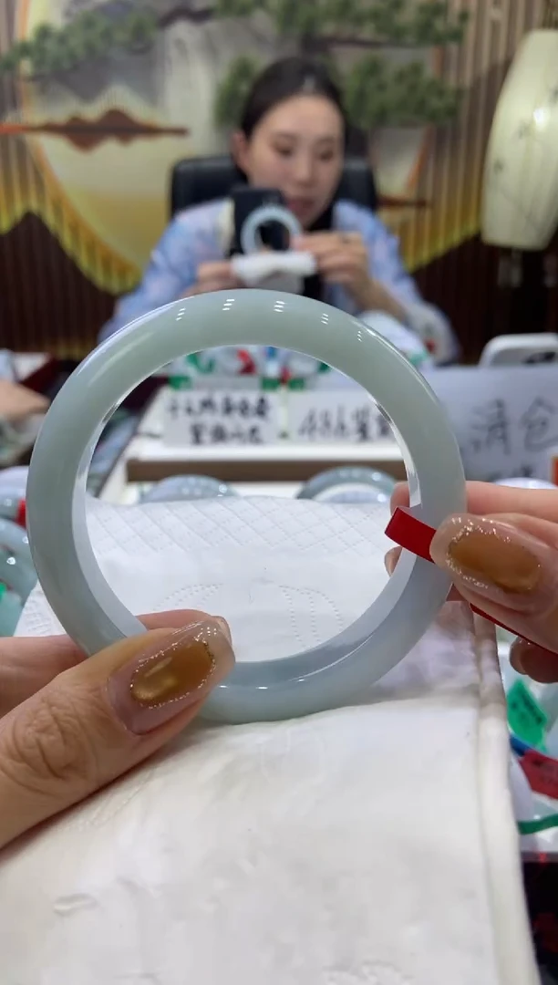 未镶嵌手镯翡翠0004543