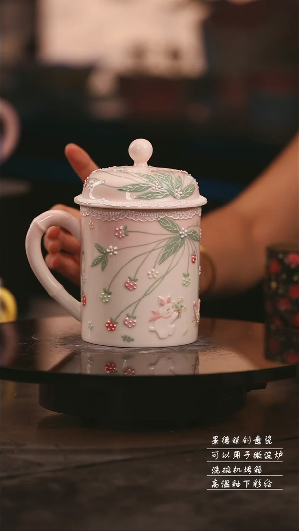 胖*娃景德镇可爱设计师款陶瓷
