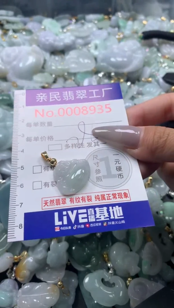 颈饰未镶嵌翡翠8935