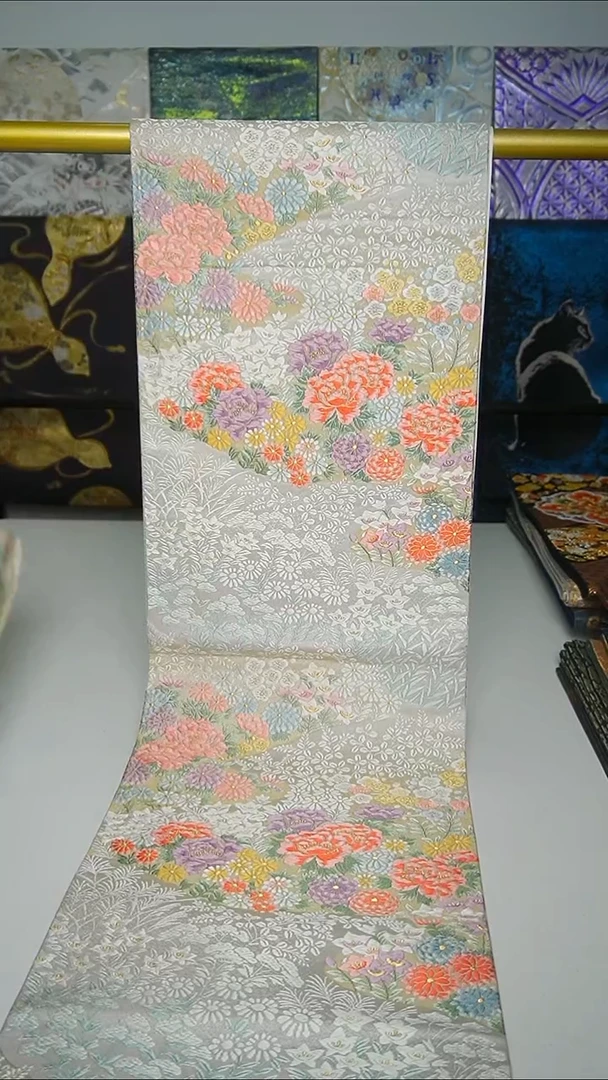 织绣织锦26花卉。