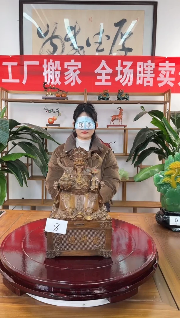 树脂树脂仓库搬家摆件清08