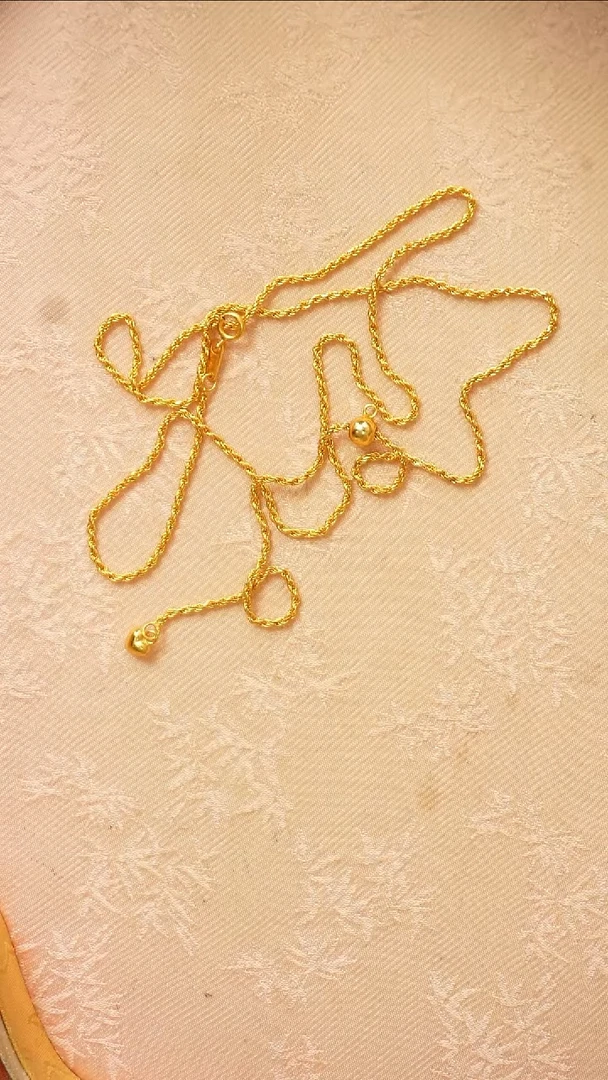 无链子925银百搭项链