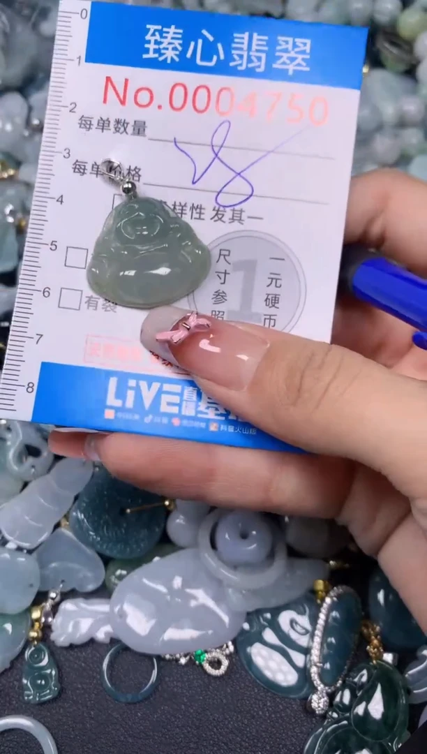 【闪购商品】翡翠颈饰未镶嵌含绳0004750