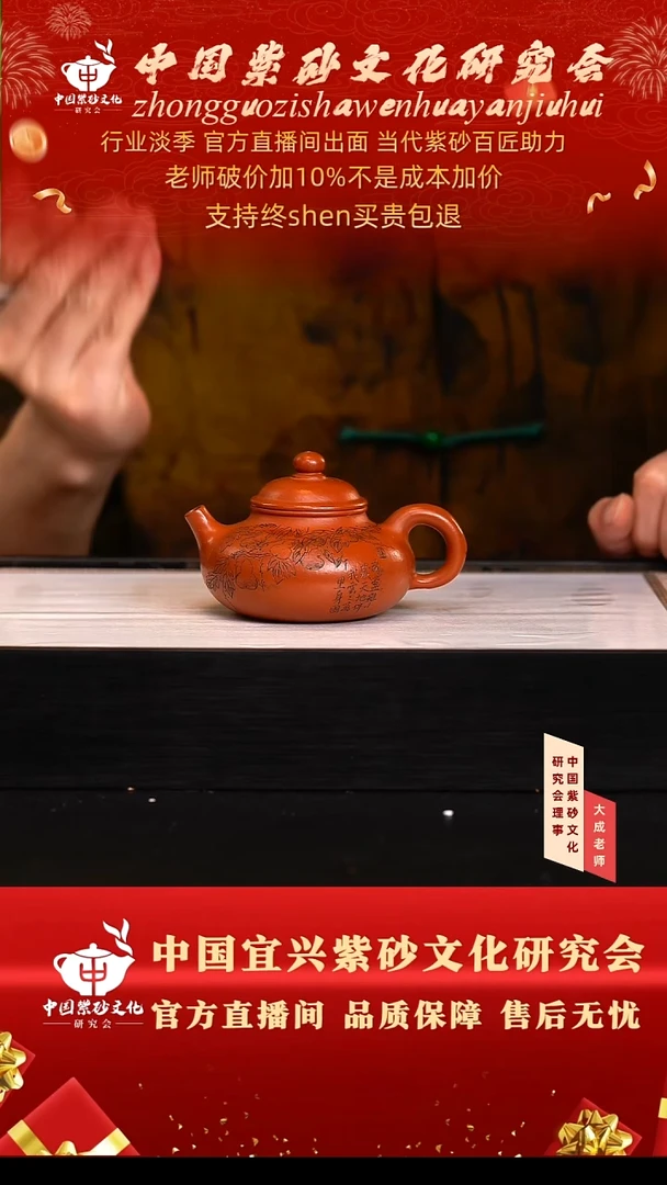 茶壶紫砂106号勇 朱泥 cc左右