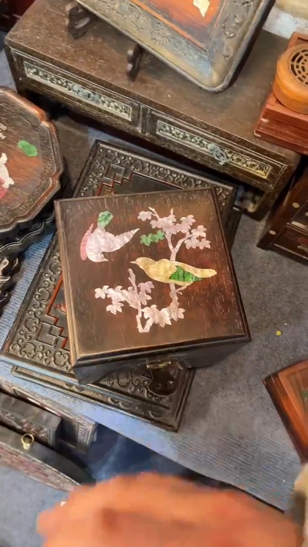 非洲紫檀（红花梨）盒子