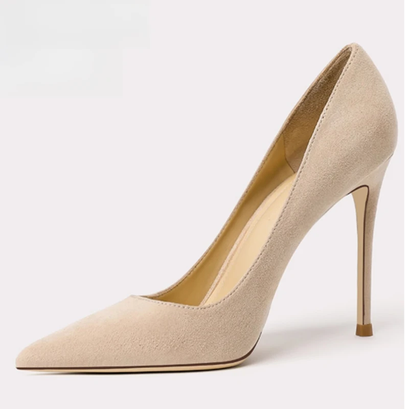 玛古芭【送女友】轻奢尖头高跟鞋女款细跟新款气质爆款浅口百搭单鞋