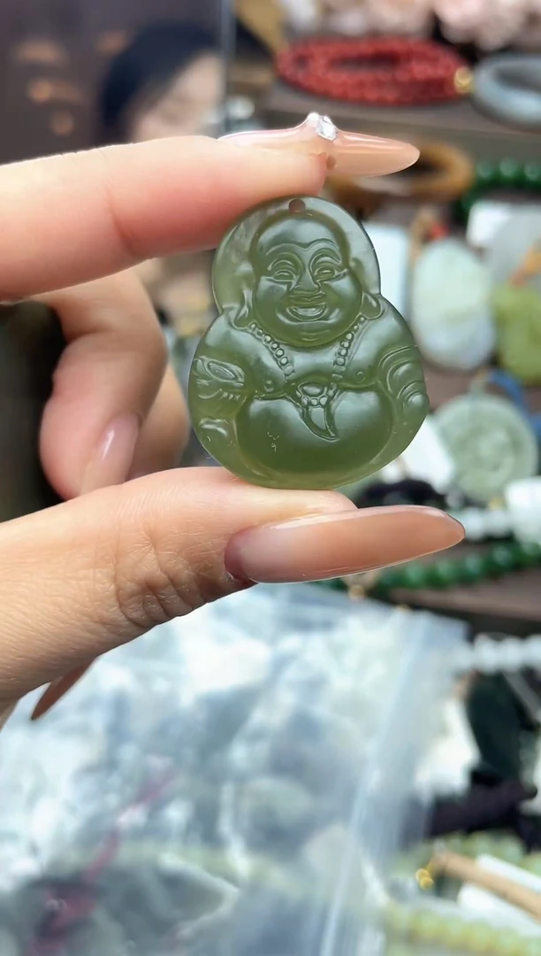 颈饰未镶嵌和田玉未镶嵌和田玉吊坠拍一发一