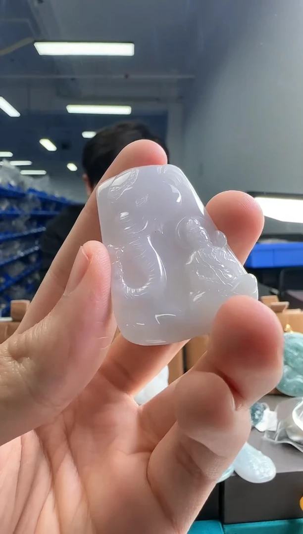 【闪购商品】翡翠吊坠(不含链)未镶嵌观音吊坠62