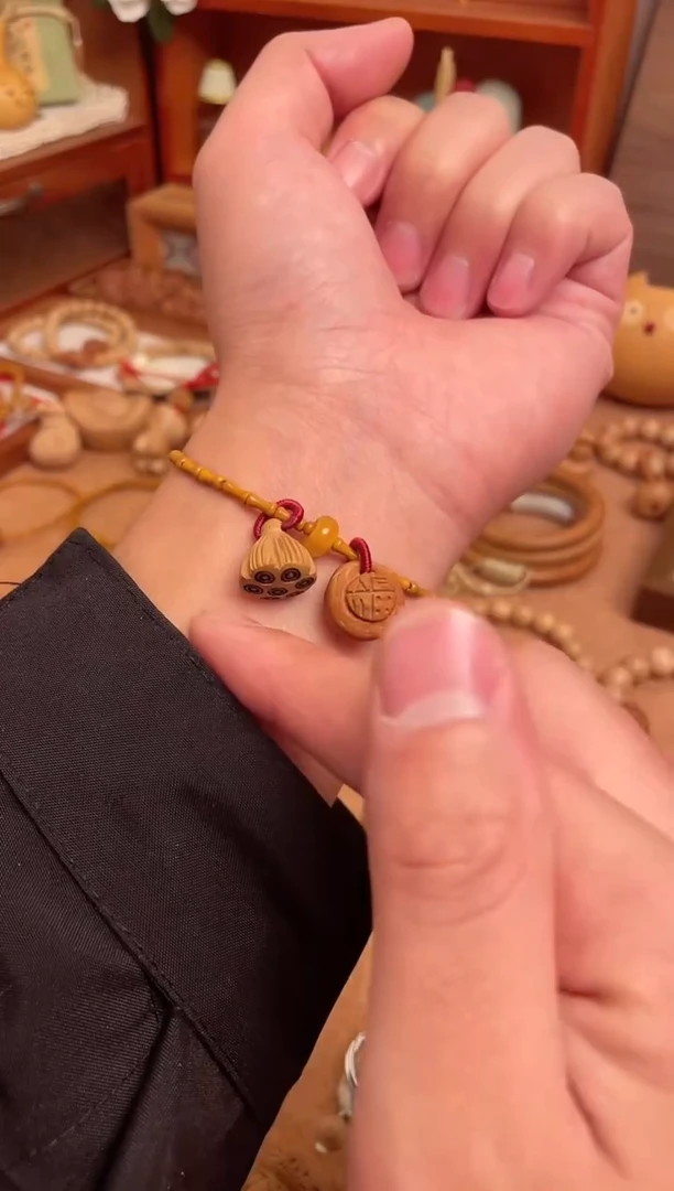 竹节手串一物一拍好运连连单圈