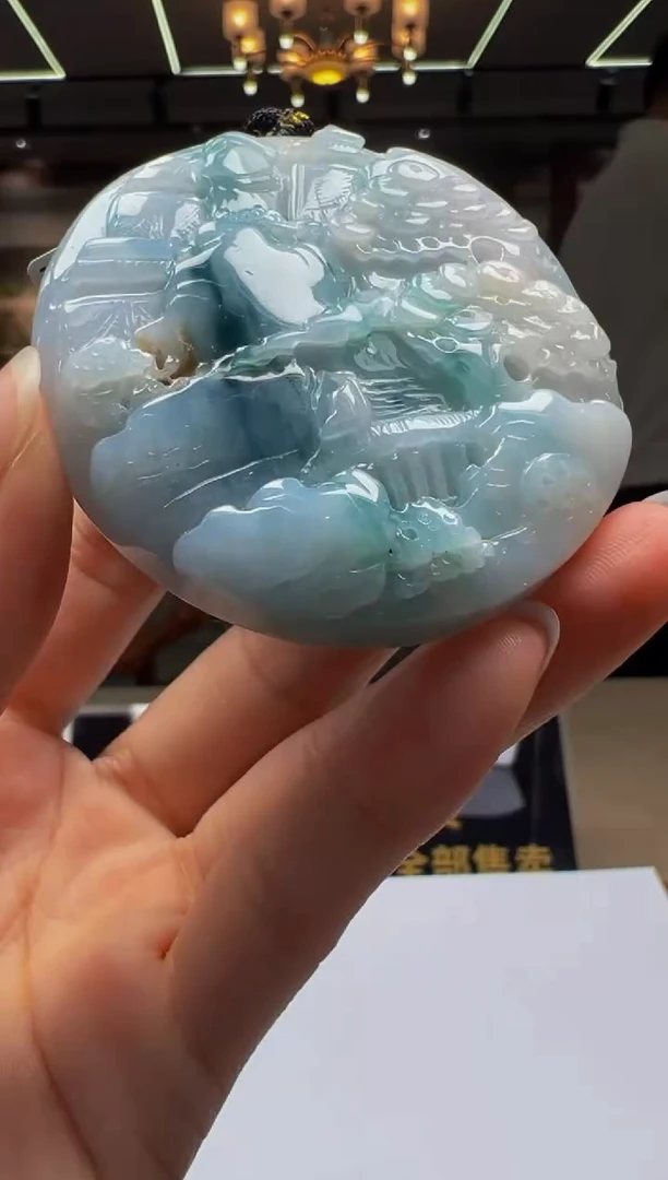 定制翡翠未镶嵌Q2025-6-21-69
