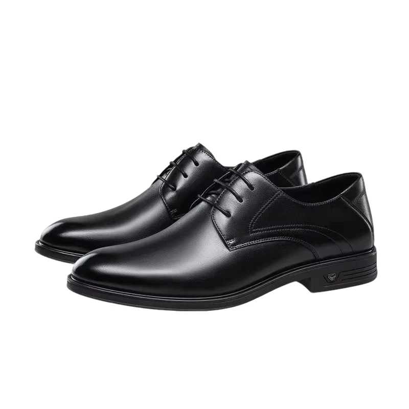 KANGNAI/康奈1G251026新款系带商务软底时尚舒适正装男皮鞋德比鞋