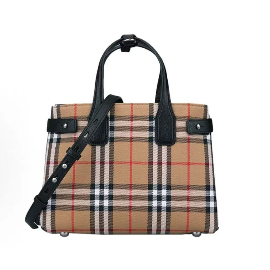 95新 BURBERRY/博柏利 安洁利博柏利托特包