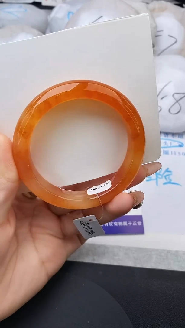 未镶嵌手镯石英质玉w28-HHB57+