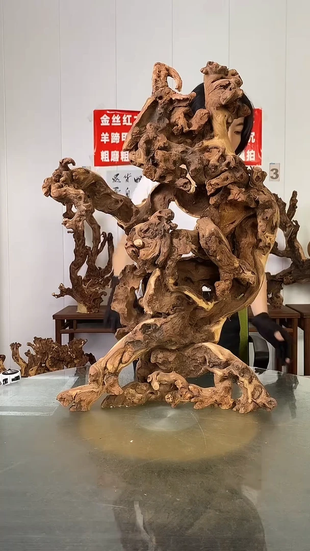 香榧木新****馆金丝红木   羊蹄甲