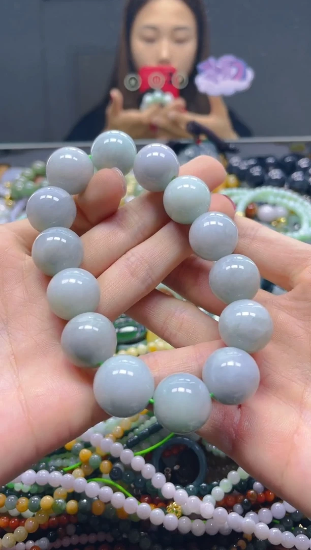 颈饰未镶嵌翡翠16MM/L/翡翠A货，一件也是批发价