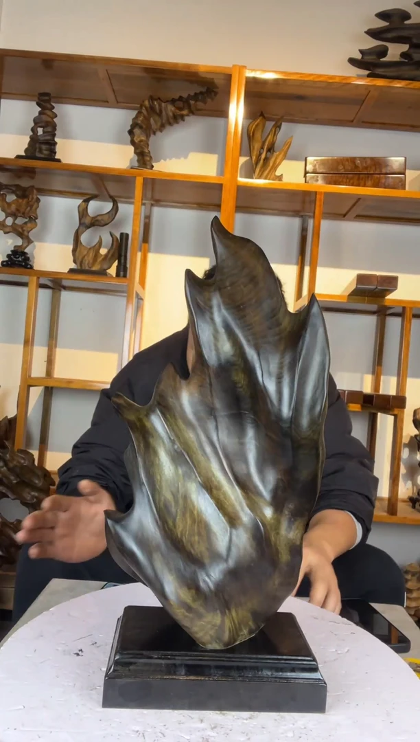 金丝楠@*爷065金丝楠自然随型摆件