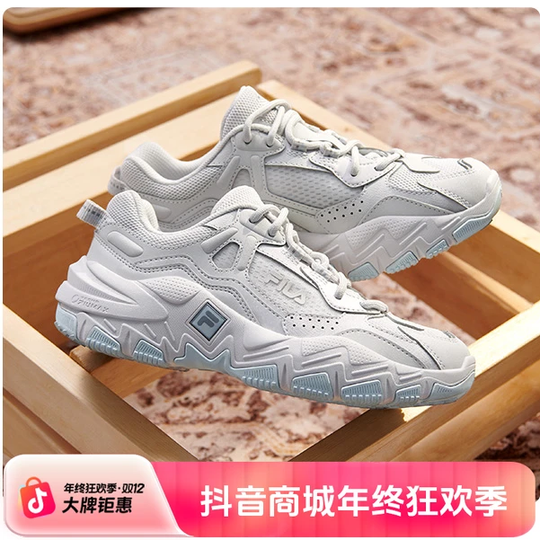 【掠夺者】斐乐官方欧若动感风增高舒适运动鞋跑鞋男女鞋F12W322105