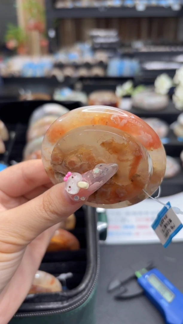 未镶嵌手镯石英质玉71(55圈赠送镯心)