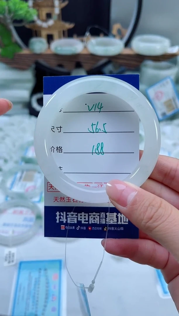 未镶嵌首饰石英质玉（天山翠）14