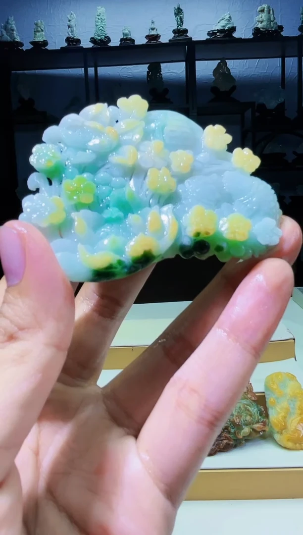 【闪购商品】定制翡翠未镶嵌毛货03030147