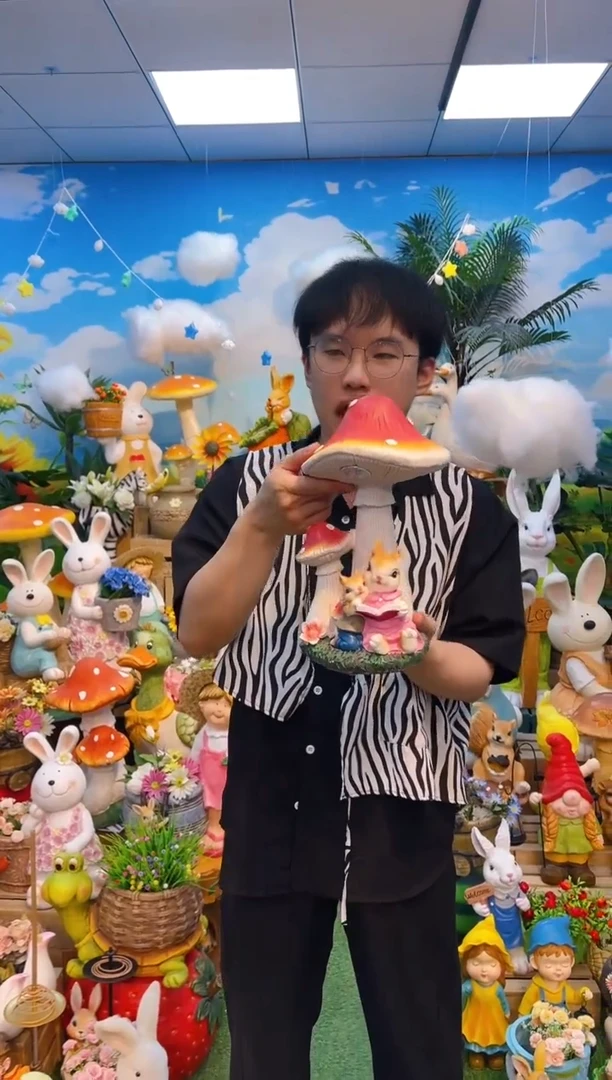 蘑菇兔子灯