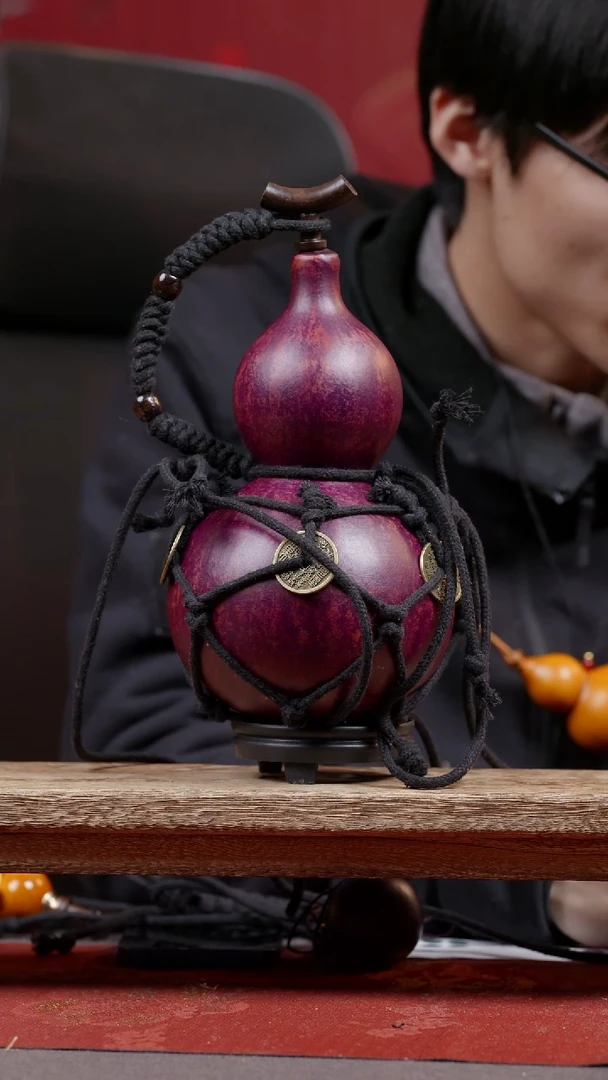 953号大漆精品葫芦一物一拍700ml