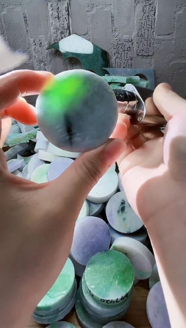 配石翡翠天然翡翠A货314