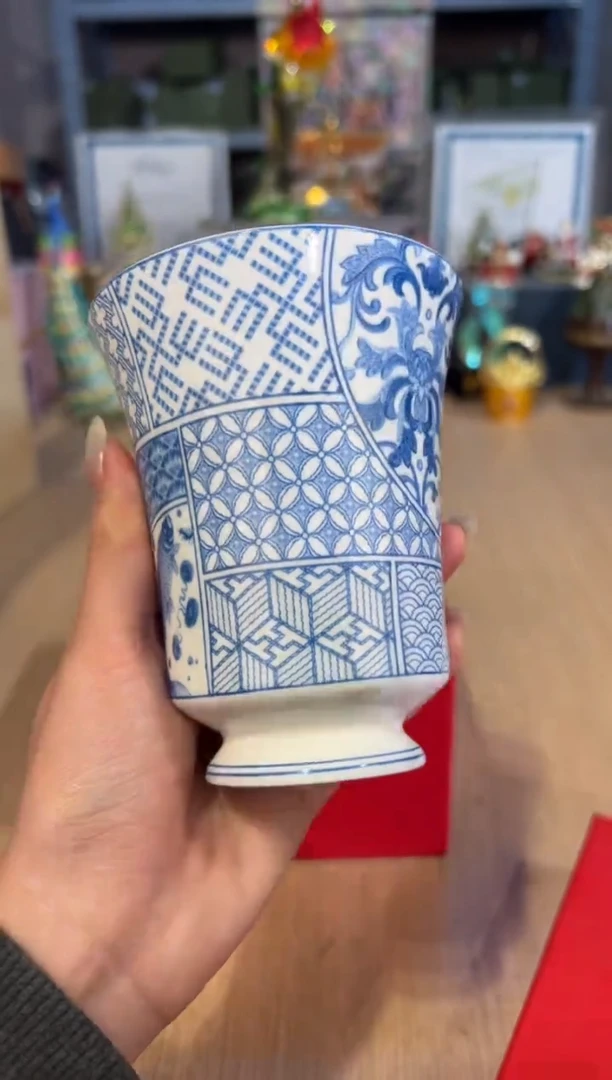 【闪购商品】杯119GAJA青花冷串杯