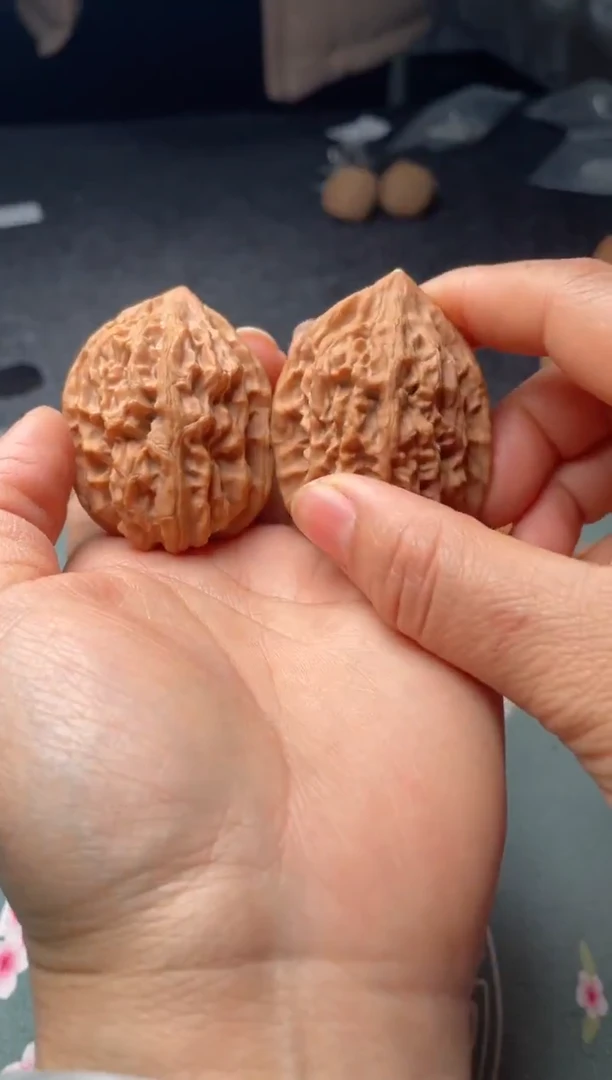 把件文玩核桃w334  鸡心  41尺