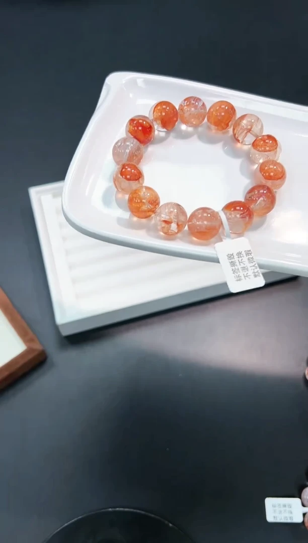 【闪购商品】水晶手串未镶嵌60h多样性发其一/1条15mm默认微瑕