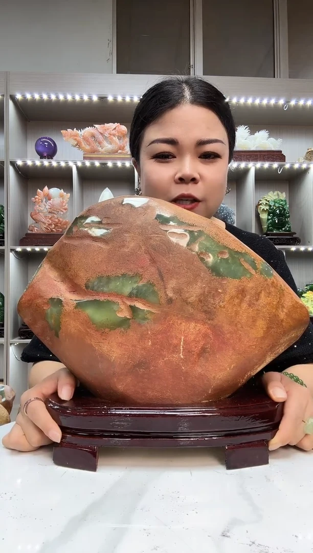 石材天然岫岩玉摆件
