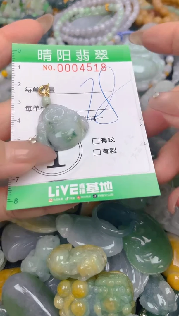 颈饰未镶嵌翡翠闪购0004518