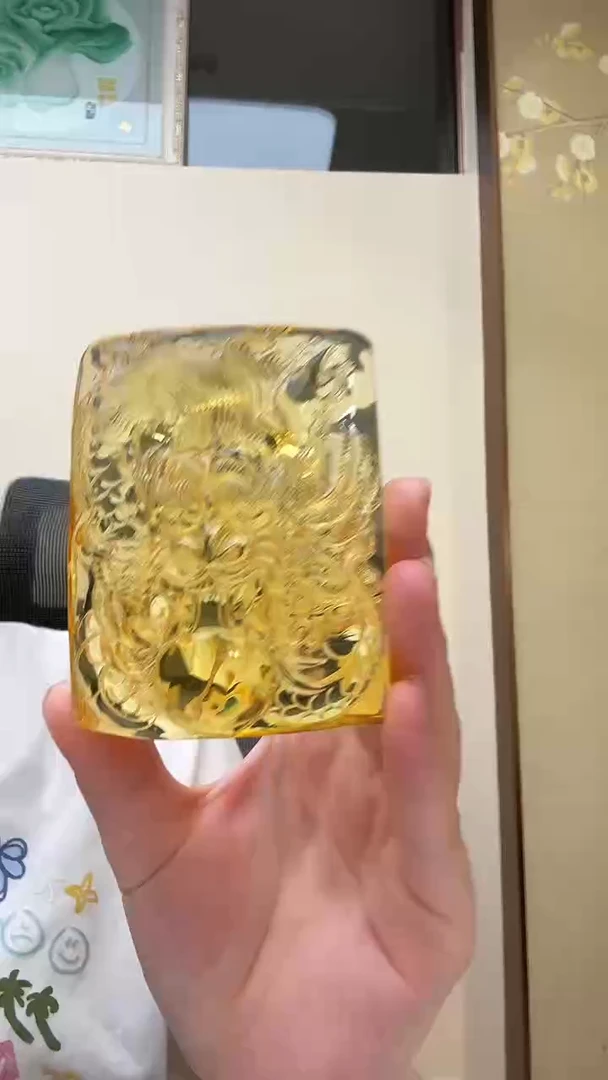 琥珀颈饰未镶嵌吊坠