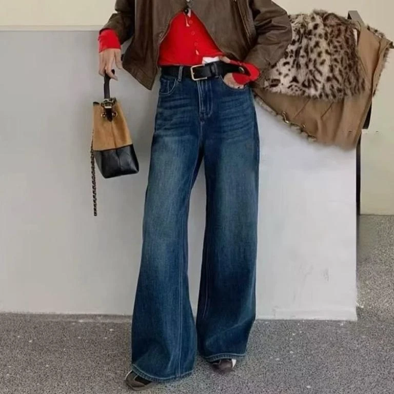 G小码裤长99    6805【梦境玩家】加绒阔腿裤