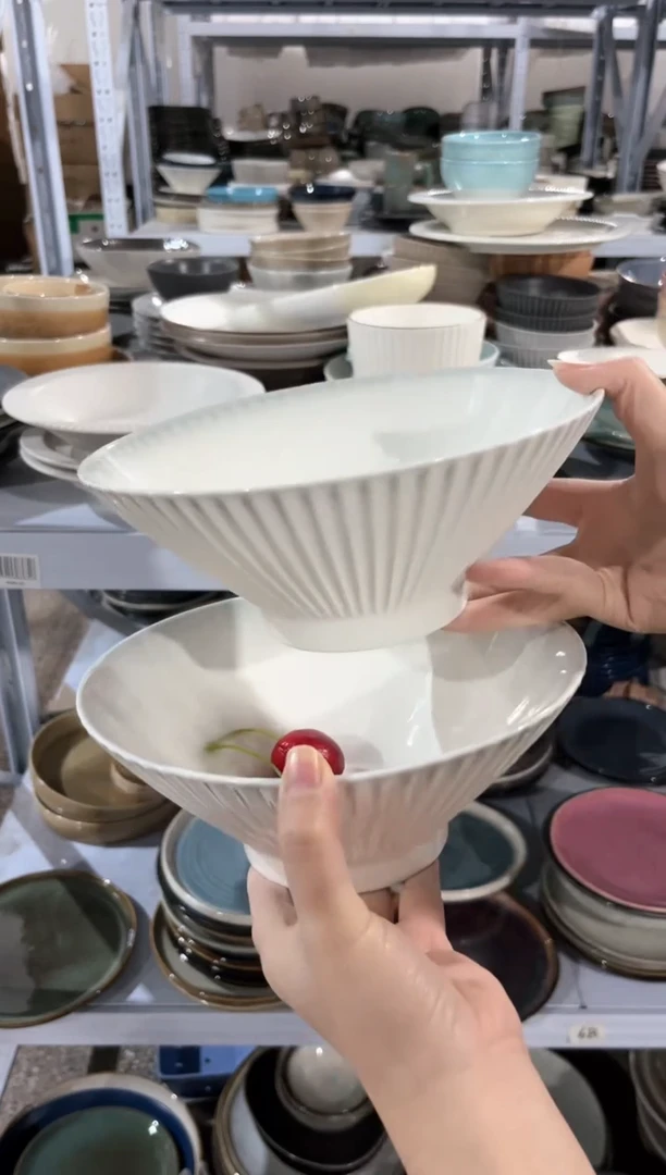 【闪购商品】瓷片外贸尾货瑕疵满20包邮X2 八英寸亮釉灰