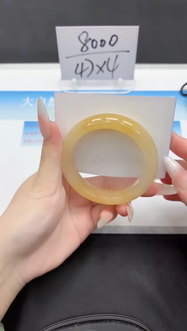 未镶嵌手镯石英质玉91-55.6