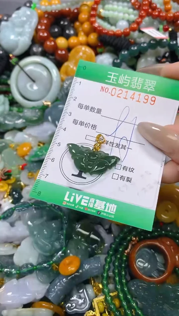 颈饰未镶嵌翡翠闪购0214199