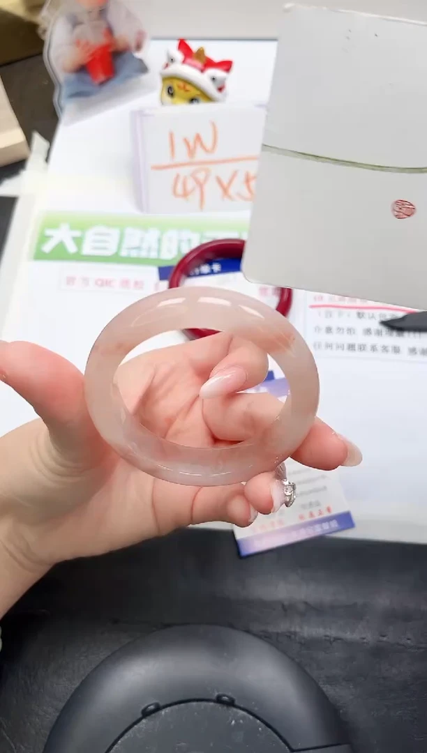 【闪购商品】石英质玉手镯未镶嵌342-53.5·