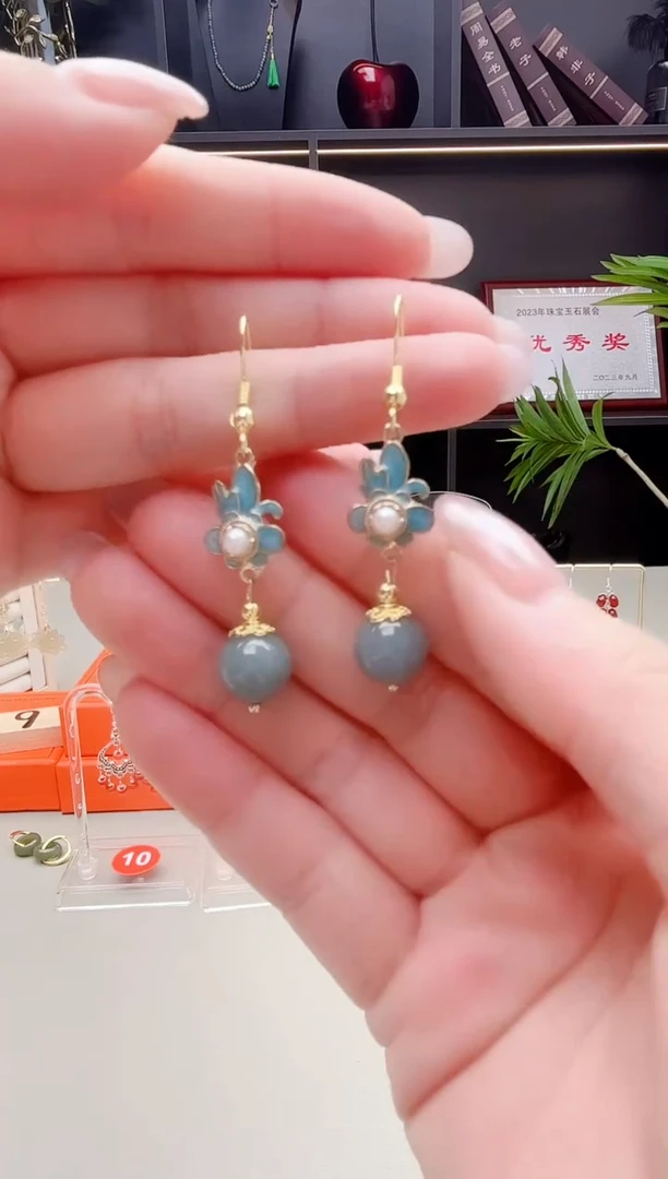 未镶嵌翡翠耳饰201