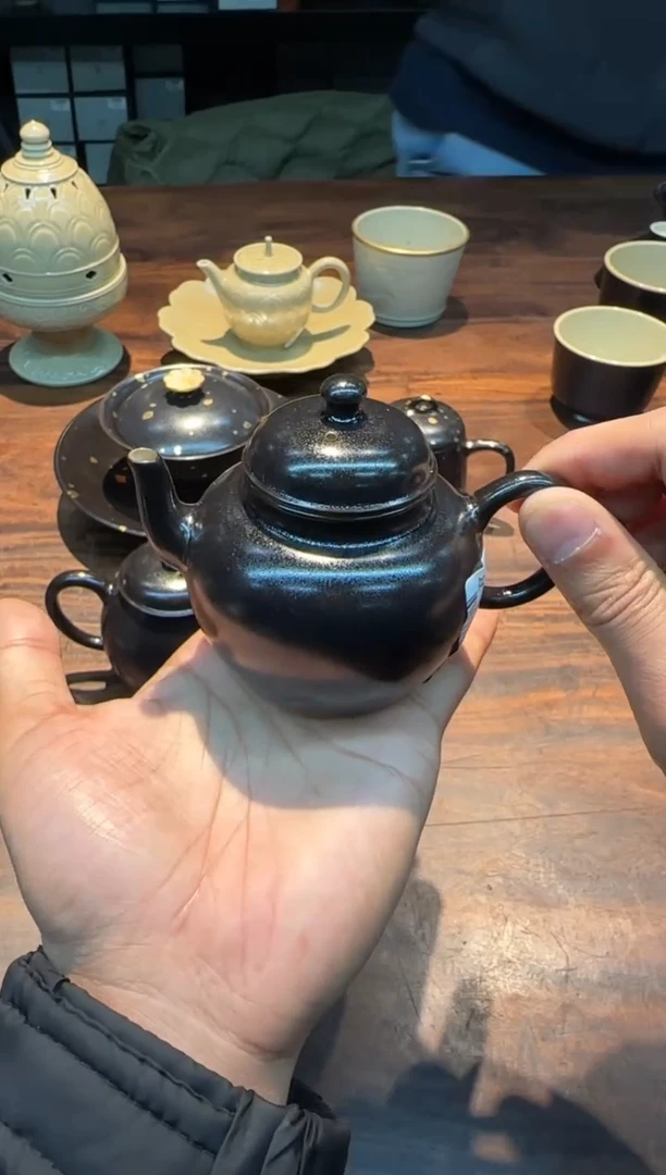 【闪购商品】南山云泊 玄墨 官帽壶