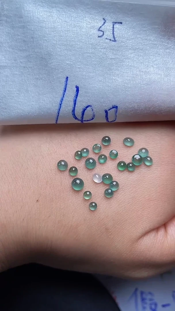 定制翡翠未镶嵌天然缅甸翡翠A货35