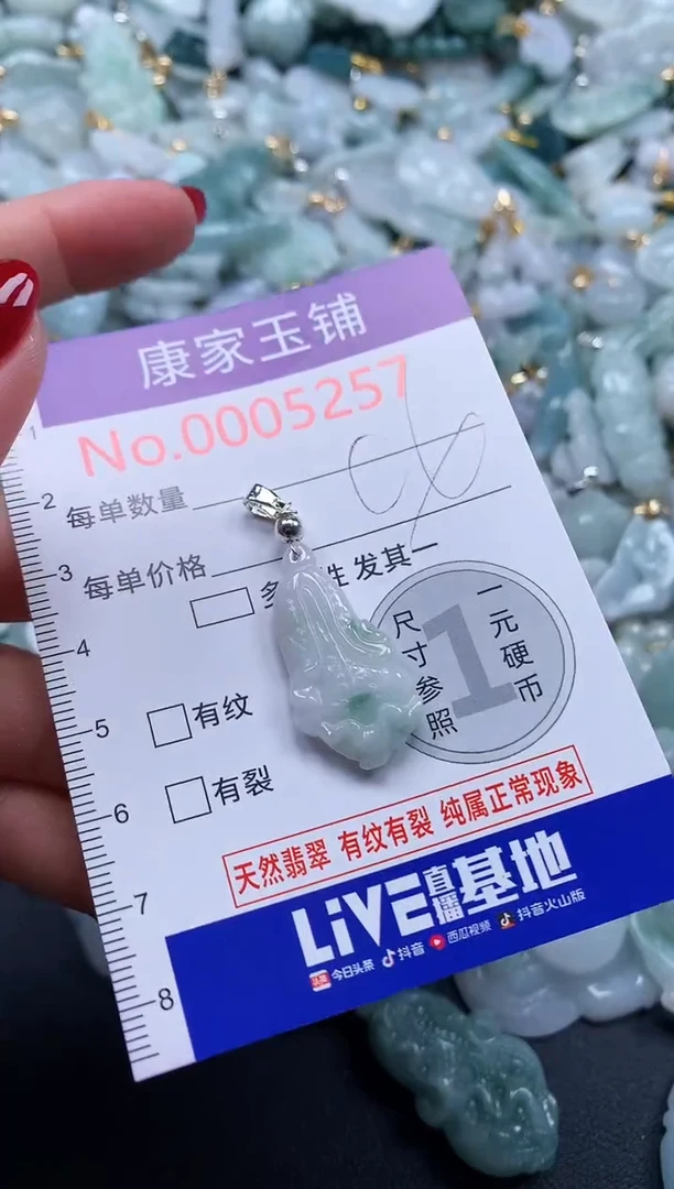 颈饰未镶嵌翡翠5257