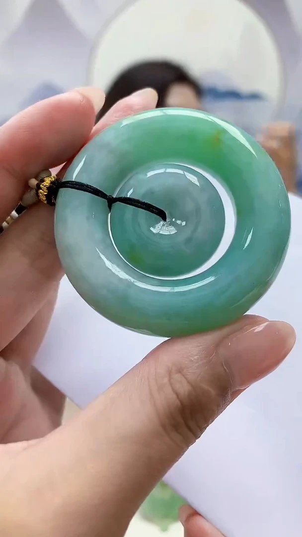 未镶嵌定制翡翠4829MM-毛货挂件9