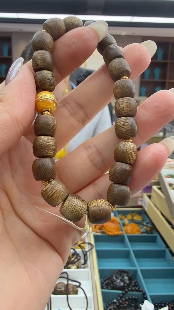 手链琥珀未镶嵌284秒拍号 假一罚三