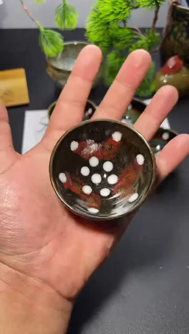 茶盏130叶紫建盏