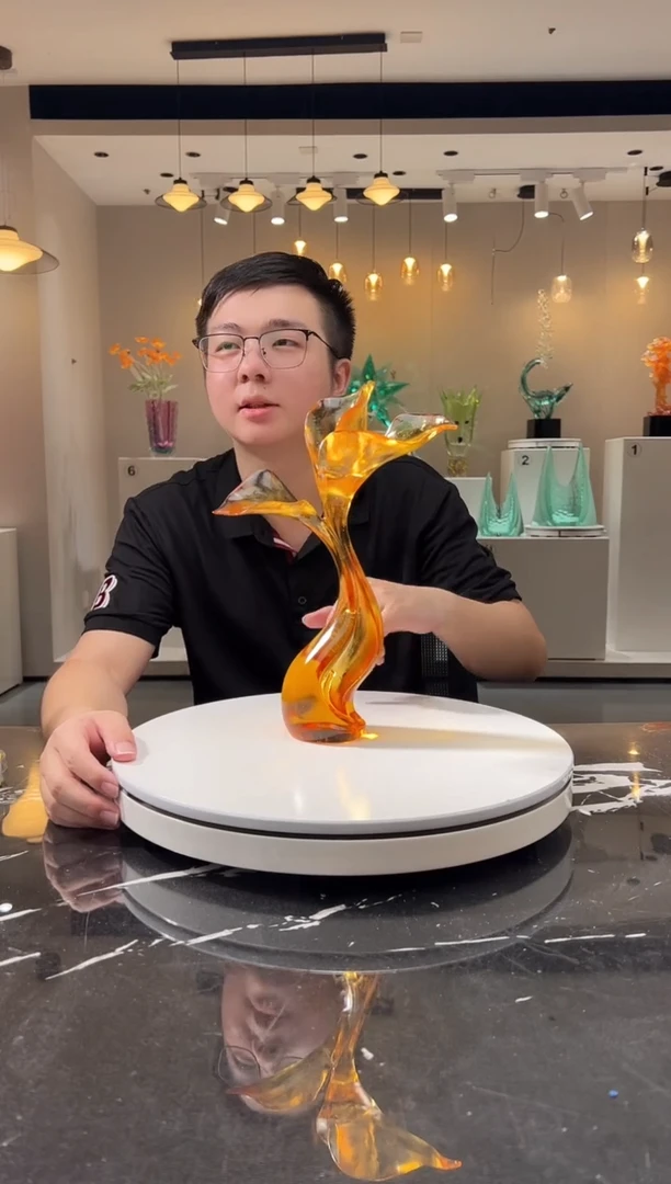 摆件巴比特美学 小号三生花