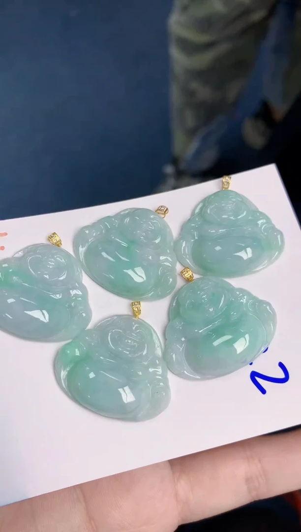 【闪购商品】翡翠颈饰18K金镶嵌多样性发其一